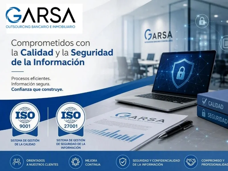 GARSA renueva sus certificaciones ISO 9001 e ISO 27001